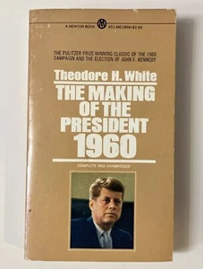 Making of the President 1960 Theodore H. White 1967 Paperback Kennedy Election - Foto 1 di 10