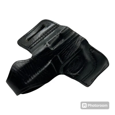 Aker Model 132 White Lightning Belt Slide Gun Holster SIG Sauer P220 P229 Black - Image 1 of 4