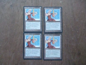 MTG 4 x Balm of Restoration Rare card Falle Empires Magic The Gathering - Picture 1 of 1
