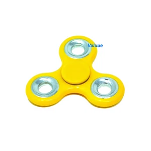 Fidget Spinner Handspielzeug gelbe Farbe Altersstufe 17+ Klarheit Fokus Spielzeug - Bild 1 von 1