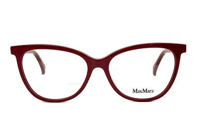 Max Mara MM5018 066 красная пластиковая оправа для оптических очков кошачий глаз 53-15-140 - Изображение 1 из 4