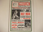 1980s British wrestling poster (Marty Jones, Alan Dennison, Steve Grey billed)
