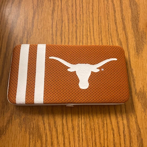 Trifold Texas Longhorns Checkbook Wallet Cover