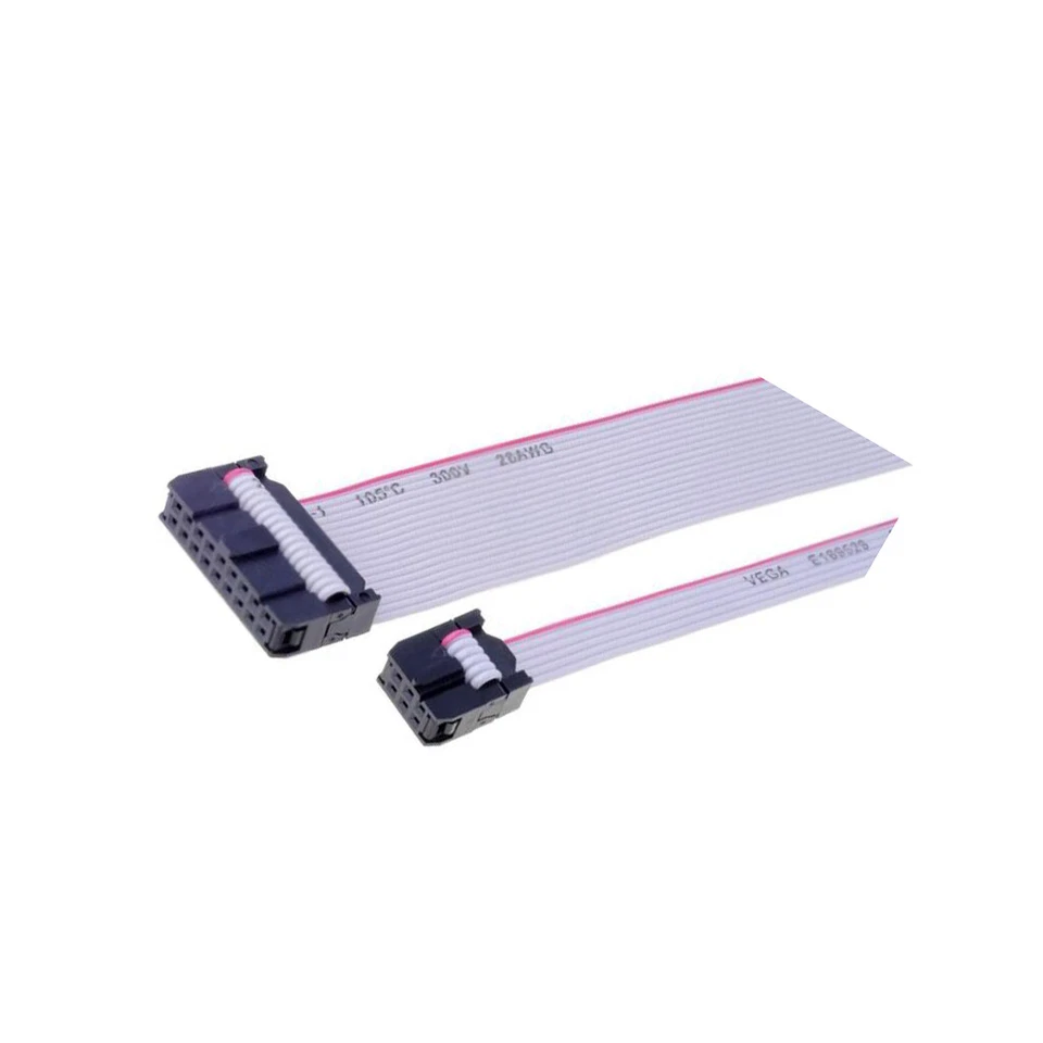 FC10300-0 ribbon cable with IDC connectors 10x28AWG R. Flat: 1.27mm AMPHENOL - Image 1 of 1