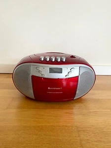 Soundmaster Kassettenrecorder SCD6900RO DEFEKT CD-Spieler rot Radio Vintage - Bild 1 von 4