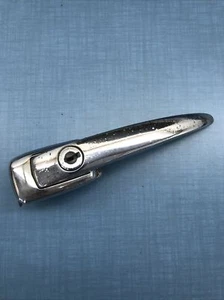 Vintage VW BUG 1956-1959 OUTSIDE DOOR HANDLE LEFT GERMAN Original Oval Beetle SG - Picture 1 of 9