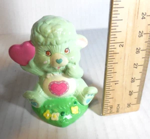 CARE BEARS PRIMOS CORAZÓN SUAVE CORDERO FIGURA VINTAGE 1985 SALUDOS AMERICANOS - Imagen 1 de 7