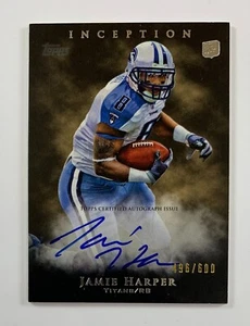 2011 Topps Inception Jamie Harper Rookie Auto 496/600 AR38 - Picture 1 of 2
