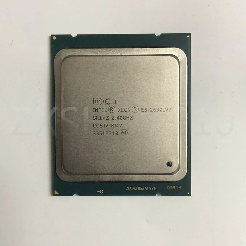 Intel Xeon E5-2630L V2 CPU SR1AZ 2.4Ghz 6-core 15Mb 7.2GT/s LGA2011 Processor - Image 1 of 1