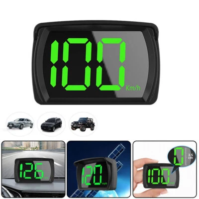 Auto Universal Digital GPS HUD Tachometer Head Up-Display Überdrehzahl Alarm DA - Bild 1 von 4