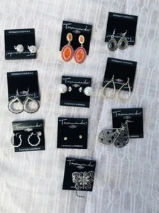 Taramanda modische Ohrringe Set mit 10 Ohrringen 149 $. Lot#7 - Bild 1 von 12