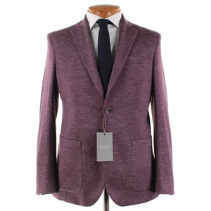 Kilgore Trout by Jack Victor NWT Wool Blend Sport Coat Size 40R US In Purple - Picture 1 of 13