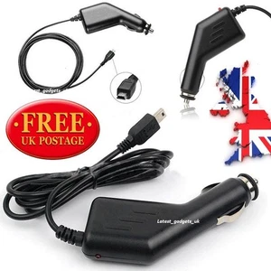 In Car Charger Cable GPS Navigon - 3110/2400/7210/7310/8410/2310/2410/2510/3100 - Picture 1 of 1