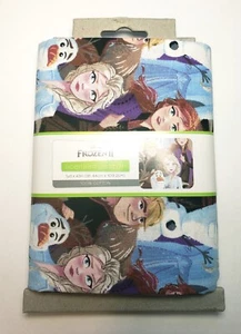 Disney Frozen 2 II "FRIENDS FOREVER" Elsa Anna Olaf One Yard 100% Cotton Fabric  - Picture 1 of 4