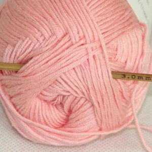1Skein X 50g Baby Natural Smooth Soft Bamboo Cotton Knitting Yarn Knitwear 16 - Picture 1 of 4