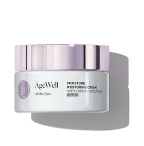 Arbonne AgeWell Moisture Restoring Cream Broad Spectrum Moisturiser SPF15 50ml
