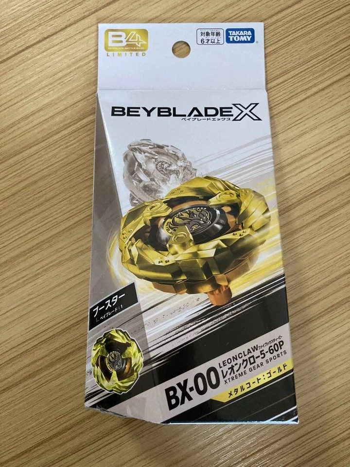 Beyblade X BX-00 Leon Claw 5-60P Limited Gold ver TAKARA TOMY