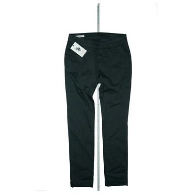 US Polo Assn. Mujer Chinos Ocio Pantalón Stretch Slim Fit W27 L28 Gris Nuevo - Imagen 1 de 4