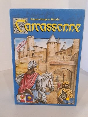 Carcassonne Board Game 2000 Edition Rio Grande Games New Open Box - Image 1 of 4