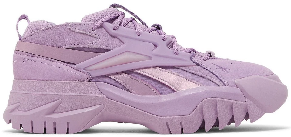 Size 7 - Cardi B x Reebok Club C V2 Puzzled Purple W
