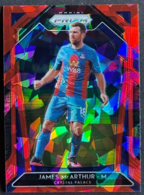 2020-21 Panini Prizm English Premier League Prizms Red Ice #70 James McArthur - Image 1 of 2