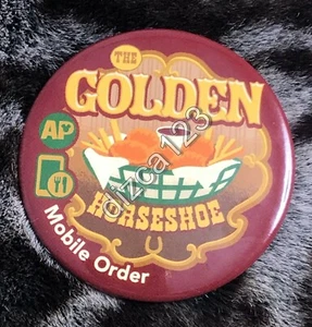 Disney Button Mobile Orders Golden Horseshoe AP Annual Passholder Exclusive - Picture 1 of 2