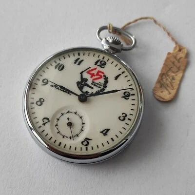 ☭ Pocket Watch Molnija 3602 SU Classic 18 Jewels Vintage USSR Soviet SERVICED - Image 1 of 4