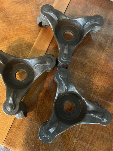 antique brass furniture casters “3-wheels” Cover