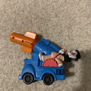 Animaniacs Kaboom Toy Figure Blue Cannon Missile McDonalds Happy Meal WB 1994 - Picture 1 of 12