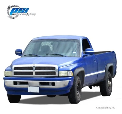 Extension Style Fender Flares Fits Dodge Ram 1500 94-01 2500/3500 94-02 Textured Foto 1 de 4