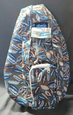 Bolso Bandolera Kavu Original Cuerda Poliéster Plumas Finas Etiquetas Nuevas Foto 1 de 4