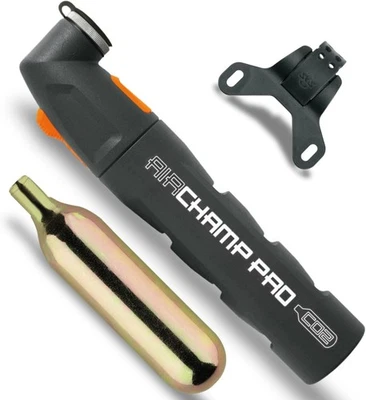 SKS Airchamp Pro CO2 Fahrradpumpe CO2-Kartusche 16 g Kartuschenpumpe mit Halter - Bild 1 von 4
