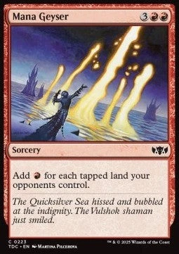 Magic/MTG Mana Geyser TDC-223 Common Englisch Neu - Bild 1 von 2