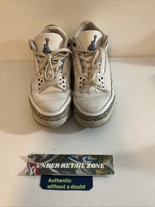 Gebrauchte Größe 9 - Jordan 3 Retro Mid UNC Schlägel - Bild 1 von 6