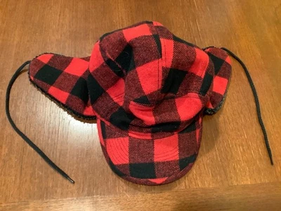 ELMER FUDD Type Men’s Hat Size L  Buffalo Plaid - Image 1 of 4