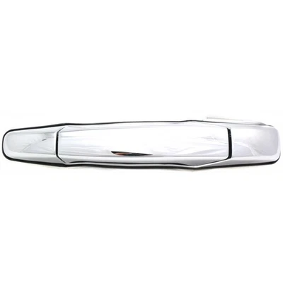 For Cadillac Escalade 2007-2013 Exterior Door Handle Rear, Driver Side Chrome - Image 1 of 4