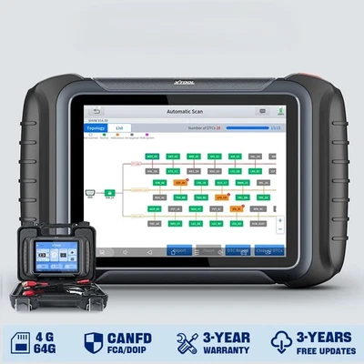 Car Diagnostic Tools Automotive Scanner ECU Coding Bidirectional Key Programming - Image 1 of 4