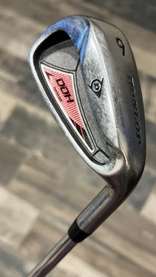 Dunlop DDH Power Rojo Único 6 Hierro Cavidad Trasera Eje de Acero Empuñadura Dunlop Derecha Foto 1 de 4