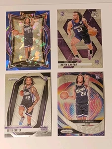 Devin Carter 4 Karten RC Lot Sacramento Kings - Bild 1 von 3