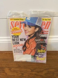 2013 AUGUST SEVENTEEN MAGAZINE - ARIANA GRANDE COVER New In Plastic - Imagen 1 de 2
