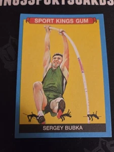 2023 Sport Kings Blue Border Sergey Bubka #132 Pole Vault - Picture 1 of 2