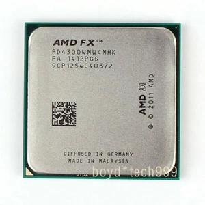 AMD FX 4300 CPU 3.8 GHz FD4300WMW4MHK Socket AM3+ Processor - Picture 1 of 1