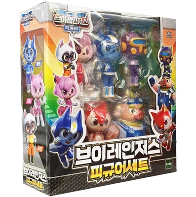 Mini Force V-Rangers Figure Set 6-Type Figures Toy 2022 Brand New - Image 1 of 3