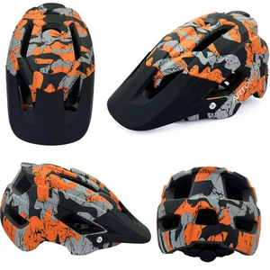 Large Adult Mountain Bike Helmet, Ultra-light MTB Bike Helmet with Brim - Picture 1 of 19