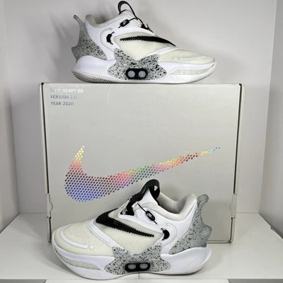 Nike Adapt BB 2.0 Oreo Zapatos con Cordones para Hombres Talla 7.5 con Cargador BQ5397-101 Foto 1 de 4