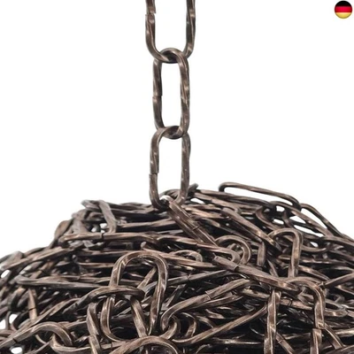 Eisenkette ø 3,50mm Gedreht ? Zierkette aus Stahl Profildraht FE Kette 1m (Fumé) - Bild 1 von 4
