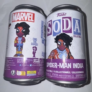 Lotto FUNKO VINILE SODA Spiderman Across the Spider-Verse India Trova l'inseguimento! - Foto 1 di 4