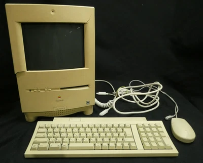 [PARA REPUESTOS/REPARACIÓN] Computadora clásica vintage Apple Macintosh color M1600 #0156 Foto 1 de 4