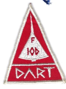 PATCH USAF 5TH FIGHTER INTERCEPTOR SQ FIS f-106 DART MINOT AFB FS-15 - Picture 1 of 1
