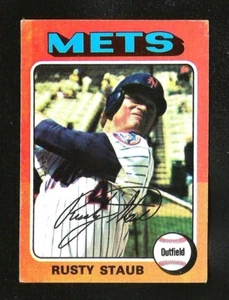 1975 Topps SET BREAK #90 RUSTY STAUB NEW YORK METS (SB3) - Picture 1 of 1